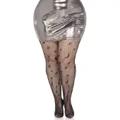 Leg avenue - Celestial Net panty - Zwart