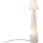 QAZQA Slimme buitenvloerlamp wit incl. LED A60 IP44 - Katrijn