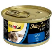 GimCat Shinycat In Jelly Tonijn 70 Gr