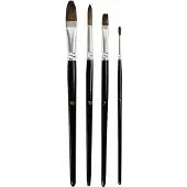 Packlinq Aquarelpenselen, 4 stuk/ 1 doos
