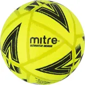 Mitre Ultimatch Indoor Football Ball Geel 4