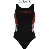 Olympia - Badpak - Zwart met Motief - 38