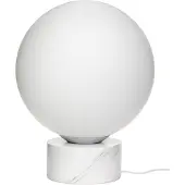 Hubsch Bol Vloerlamp Wit