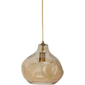 Creative Collection Azizi Hanglamp, Bruin, Glas