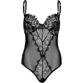 Leg avenue kanten body zwart