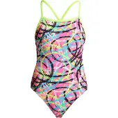 Funkita Donut Delight Tie me tight one piece - Meisjes | | Maat 128