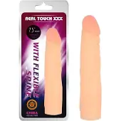 CHISA - Buigbare Cyberskin Dildo - 17 cm - Lichte Huidskleur