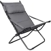Crespo - Loungestoel - AP/262 - Tex-Comfort - Licht grijs