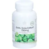 WARNKE Vitalstoffe | Gotu Kola-extract 750 mg 120 St