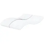 vidaXL Schuimmatras hardheid H2 H3 180x200 cm wit