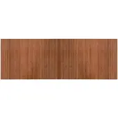 vidaXL Vloerkleed rechthoekig 70x200 cm bamboe bruin