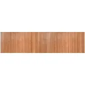 vidaXL Vloerkleed rechthoekig 100x400 cm bamboe naturel
