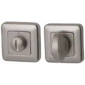Hardbrass WC-badkamersluiting Qbe 8mm - PVD Inox