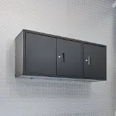 Datona Wandkast zwart 120 cm - Zwart