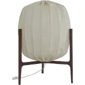Watt & Veke Prisma floor vloerlamp Ø48 cm Dark ash-natural