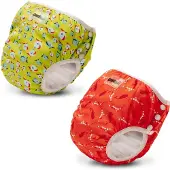 Bambinex Lucky Green - Zwemluier en Oefenbroekje - XS - Oeko-Tex - Dranknopen - Zindelijkheid Training -