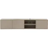 Giga Meubel Zwevend Tv-meubel Loiza Taupe 200cm 3-deurs