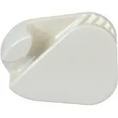 Clamcleat Fender klem - wit - zwart