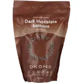 OKONO Dark Chocolate Buttons | 500 g