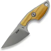 MKM Knives MKM Mikro 1 MK-MR01-O Olive Wood nekmes, Jesper Voxnaes design