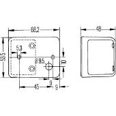 Hella 2PF 006 679-001 Positielicht
