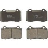 TRW Remblokken set GDB1513 TRW voor o.a. CITROEN, DS, JAGUAR, PEUGEOT, SEAT, VOLVO