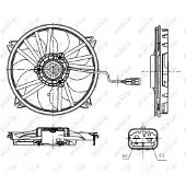 NRF 47665 Koelventilator