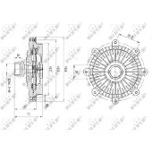 NRF Koppeling, radiatorventilator 49635