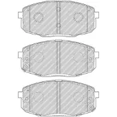 FERODO Remblokset FDB5038, voor