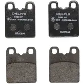 Delphi Remblokkenset, schijfrem parkeerrem LP3382, achter