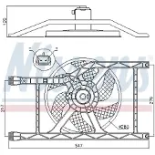 Nissens Koelventilatorwiel, motorkoeling 85920