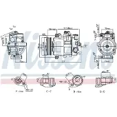 Nissens 890757 Aircopomp