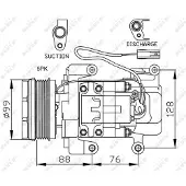 NRF Compressor airconditioning 32234