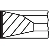 MAHLE ORIGINAL 439 13 N0 Zuigerveerset