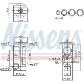 Nissens 999444 Expansieventiel airco
