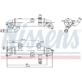 Nissens 989417 EGR-koeler
