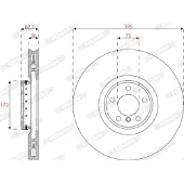 FERODO Remschijf DDF2041RVC-1