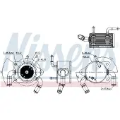 Nissens Olie radiator, automatische versnellingsbak 91180