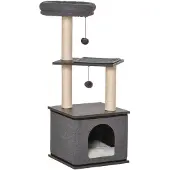 PawHut Paws Krabpaal 40 cm x 40c m x 104 cm