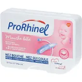 ProRhinel babyvliegen en zachte wegwerptips 1 St Set