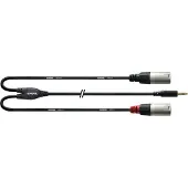 Cordial 1,8 M REAN JACKPLUG 3,5 MM/2X XLR M