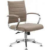 Sedero Vergaderstoel Cádiz Taupe - Stof