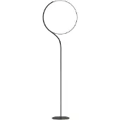 Kdln Vloerlampe , Poise, dimbare, Zwart, Woonkamer, Metaal, Designer