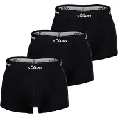 s.Oliver Boxershorts zwart