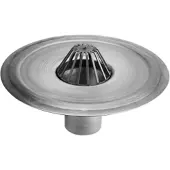 Anjo kiezelbak 80mm centraal onder alu