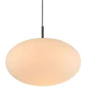 LINDBY Glazen hanglamp Sonika, dimbaar, Woon-/ Eetkamer, hanglamp