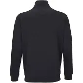 Sols Uniseks Conrad Sweatshirt met Quarter Zip voor volwassenen (Zwart)