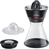 Bosch MCP72GPB Citruspers, kunststof, roestvrij staal, zwart, transparant