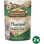 Carnilove pouch pheasant kattenvoer 2x 24x85 gr