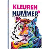 Uitgeverij MUS Kleuren op Nummer Kleurboek 7